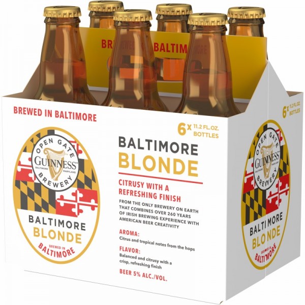 Guinness - Baltimore Blonde (6 pack 12oz bottles)