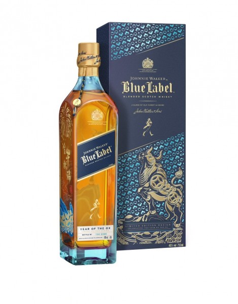 Johnnie Walker Blue Label New York Limited Edition Blended Scotch 750ml